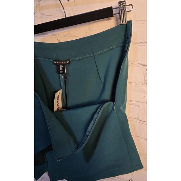 Sincerely Jules Slit Skort, Women's Size Lg, Teal NWT - Picture 3 of 7